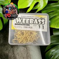 ราคา WEEBASS 1กล่อง 59 บาท เบ็ดทองเบ็ดตกปลา ก้านยาว Maruseigo ตัวเบ็ดก้านยาว สีทอง มีห่วง เบ็ดกล่อง (21962075232)