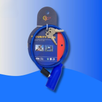 ราคา กุญแจล็อคล้อ ที่ล็อคล้อมอเตอร์ไซด์ Security Lock คละสี ล็อคดิสเบรค ที่ล็อคมอไซค์ รุ่น Motor Bike bicycle lock key AG2425 (22353154662)