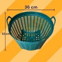 ราคา เข่งพลาสติก เข่ง เบอร์6 เข่งผลไม้ เข่งปลูกต้นไม้ เข่งใส่ผลไม้ (18345343618)