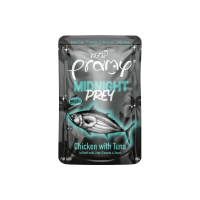 ราคา Pramy Midnight Prey อาหารแมว สูตร Complete Balanced โปรตีนสูง มี 6 สูตร ขนาด 80g (22095546984)