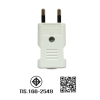 ราคา MATSUKAMI หัวปลั๊กตัวผู้ 2 ขาสำหรับประกอบ มาตรฐาน มอก 166 2549 16A 3680W (22365004126)