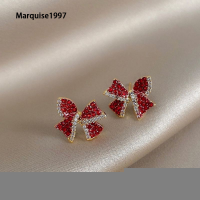 ราคา ชุดต่างหูพลอยเทียมชุบเงิน925สีแดงและทันสมัยเหมาะสมสำหรับผู้หญิง (22122532872)