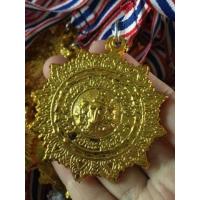 ราคา เหรียญรางวัล ถ้วยรางวัล เหรียญกีฬาสี แบบกลม เหรียญรางวัลพลาสติก กีฬาสี แข่งขัน 1 ชิ้น พร้อมสายคล้องคอ (21315912478)