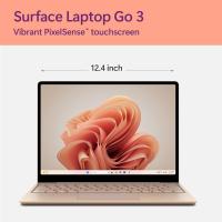 ราคา Microsoft Surface Laptop Go 3 2023 12 4 Touchscreen Thin Lightweight Intel Core i5 8GB RAM 256GB SSD SSD with Windows 11 Sandstone Color Copilot (21958711791)
