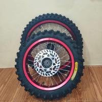 ราคา ล้อรถวิบาก msx ksrดุมสูตร ขอบล้อหลัง 14 นิ้วล้อหน้า 17 นิ้วพร้อมยาง รูเพลา 12 มิล ล้อรถวิบาก MSX KSR สามารถดัดแปลงใส่ได้ทุกรุ่น ขอบล้อมีสี ทอง ดำ เขียว น้ำเงิน (22091147381)