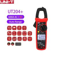 ราคา คลิปแอมป์ UNI T UT204 600A AC 600A DC คลิปแอมป์ แคล้มป์มิเตอร์ มิเตอร์วัดไฟดิจิตอล UNI T UT204 Mini Digital Clamp Meter มิเตอร์วัดไฟ (19541184899)
