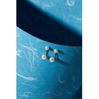 ราคา Vetiver pearl Infinity freshwater pearl earring ต่างหูมุกอินฟินิตี้ มุกสีขาว มุกแท้ ตัวเรือนเงินแท้925 ชุบทองขาว18k จัดส่งไว (22193544695)