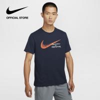 ราคา Nike Mens Emerging Runner Tee Obsidian (22228951958)