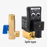 ราคา Electronic drain valve timer switch air compressor dryer drain valve automatic drain valve Storage tank solenoid valve Fixtures Plumbing Valves (20817599926)