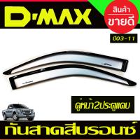 ราคา คิ้วกันสาด กันสาด กันสาดประตู คิ้ว สีบรอนเงิน รุ่น 2ประตู แคบ อีซูซุ ดีแม็ก Isuzu D max Dmax 2002 2003 2004 2005 2006 2007 2008 2009 2010 2011 ใส่ร่วมกันได้ A (786950715)