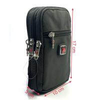 ราคา Chinatown Leather กระเป๋ามือถือผ้า ร้อยเข็มขัด iphone โปรแมค Darka มือถือ 3 เครื่อง (20045957912)