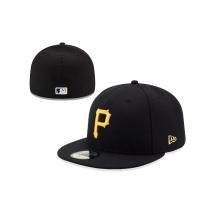 ราคา MLB Pittsburgh Pirates Fitted Hat Men Women 59FIFTY Cap New Era Full Close Fit Caps Sports Embroidery Hats Topi (19867058865)