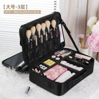 ราคา กระเป๋าเครื่องสำอางมืออาชีพความจุขนาดใหญ่กระเป๋าเก็บเครื่องสำอางสำหรับการสักเล็บและการแต่งหน้าสำหรับช่างแต่งหน้า (20825627622)