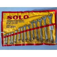 ราคา SOLO ประแจแหวนข้างปากตาย ประแจชุด 14ตัวชุด SOLO 8 24mm ส่งเร็ว ทันใช้ (18997362095)