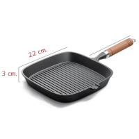 ราคา ฟรีตะหลิวไม้ เทฟลอน กระทะ กระทะเคลือบหินอ่อน กระทะหินอ่อน ขนาด 22 28cm ไม่ติดกระทะ ทำความสะอาดง่าย ใช้ได้กับเตาทุกประเภท (22273182529)