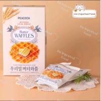 ราคา พีค็อก วาฟเฟิลเนยจากเกาหลี Peacock Butter Waffle 288g (19494745663)