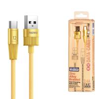 ราคา Remax Quick Charging Cable สายเคเบิลข้อมูล 1 2m Type c Port RC C102 (22049610141)