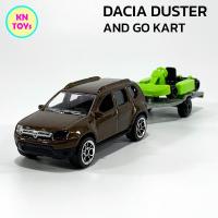 ราคา MAJORETTE TRAILER DACIA DUSTER AND GO KART มาจอเร็ตต์ มาจอเร็ท เทรลเลอร์ ซีรี่ย์ ดาเซีย ดัสเตอร์ และ โกคาร์ท รถเหล็กสะสม โมเดลรถเหล็ก รถสปอร์ตเหล็ก โมเดลรถสปอร์ต เปิดประตูหลังรถได้ ของแท้ 100 Scale 1 