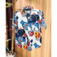 ราคา นาฬิกาข้อมือ 2024 ลายเข้าใหม่ เสื้อเชิ้ตฮาวายแขนสั้น ผ้าไหมอิตาลีพรีเมียม ใส่ได้ทั้งช ญ Clothing Man (21842299395)