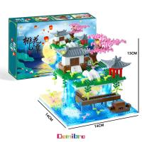 ราคา ตัวต่อ เลโก้ ดอกไม้ 2400ชิ้น บ้านต้นไม้ บ้านนางฟ้า อนุภาคขนาดเล็ก ของขวัญวันเกิด ของเล่นผู้ใหญ่ มีไฟ (22296973453)