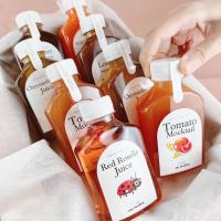 ราคา 50ขวด แบบใหม่ ขวดพลาสติก 200 ml ขวดแบนทรง Shue ขวดพลาสติกใส่กาแฟ ใส่น้ำส้ม (12075763151)