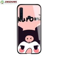 ราคา เคสโทรศัพท์ Jinsouwe สำหรับ Sasmung Galaxy A9 2018 Samsunga92018เคสสำหรับเด็กหญิงเด็กชายการ์ตูน Koulomi My Melody เคสกระจกเทมเปอร์ (20952952656)