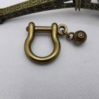 ราคา 2 ชิ้น ห่วงตะขอ รูปตัว d ทองเหลือง D ถอดได้ อเนกประสงค์ สําหรับสายคล้องกระเป๋าหนัง (21886282795)