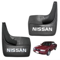 ราคา Thairacing ยางบังโคลน หน้า หลัง รถเก๋ง ทั่วไป ลาย Nissan 2 ชิ้น สีดำ สำหรับ DatsunNissan (9705020984)
