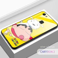 ราคา ญี่ปุ่นและสไตล์เกาหลีหรูแฟชั่นกระจกเทมเปอร์เคสสำหรับ VIVO V5 V5 PLUS V7 V7 PLUS V9 กรณี TPU ป้องกันเคสแข็งฝาพับ (552354063)