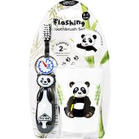 ราคา Dr Phillips Flashing Toothbrush แปรงสีฟัน ไฟกระพริบ สำหรับเด็ก 1 ชุด เซ็ทแก้วน้ำ และฝาครอบ (18652311453)