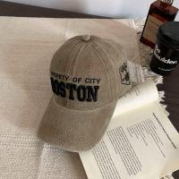 ราคา หมวกแก๊ปเบสบอลปัก BOSTON CITY เนื้อผ้ายีนส์ฟอก มี 6 สี สไตล์เกาหลี (22308935793)