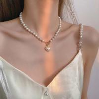 ราคา รักรูปหัวใจรูปหยดน้ำ ตัวอักษรโบว์สร้อยคอมุก สร้อยคอเงินหลายสไตล์ สร้อยคอทองคำ (21668796143)