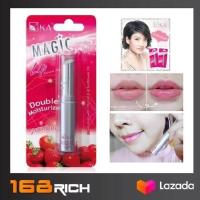 ราคา ส่งฟรี K A Magic Lip strawberry moisturizer 2 2 g เคเอ เมจิค ลิป ลิปมันซ่อนสี ลิปมัน เปลี่ยนสี เคเอ KA (1023778869)