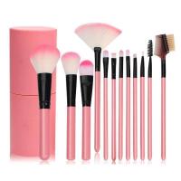 ราคา เช็ทแปรงแต่งหน้า 12 ชิ้น พร้อมกระบอกแปรง (22271906621)