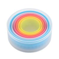 ราคา คัพเค้กพลาสติกทรงกลมที่ตัดคุกกี้บิสกิตฟองดองท์พิมพ์ทำเค้กเค้กแบบ DIY อุปกรณ์ทำอาหารในครัว6ไซส์ (19420426815)