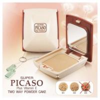ราคา Super Picaso แป้ง พีคาโซ่ ตลับเหลือง ชมพู 11g 1pcs (18562439363)