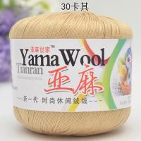 ราคา 16S 3Plys Linen Lace Thread Crochet Knitting Yarn Health Baby Sewing Thread DIY Craft (21599465767)