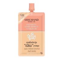 ราคา 1 ซอง Srichand Enchanted Cover Perfect Foundation 7g Beige ครีมรองพื้น สูตรกันน้ำกันเหงื่อ (22203232303)