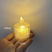 ราคา พร้อมส่ง โคมไฟหัวเตียง โคมไฟคริสตัล โคมไฟ LED โคมไฟตกแต่งห้อง สไตล์เทียน USB (22144161246)