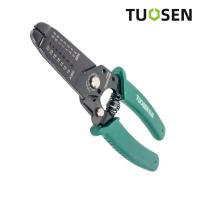 ราคา TUOSEN คีมปอกสายไฟ อเนกประสงค์ ตัด ปอก ขัน ย้ำสายไฟ บีบ คีมช่างไฟ ปากแหลม ปากเฉียง ปากจระเข้ ตัดสังกะสี (20142540318)