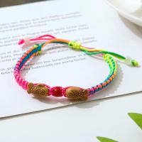 ราคา สร้อยข้อมือถักปลามังกรคู่สายปรับได้ เสริมดวงการงานการเงิน (21905620868)