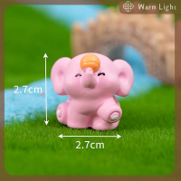 ราคา Warm Light ของประดับรูปช้างสีชมพูขนาดเล็กตุ๊กตาสัตว์น่ารักบ้านตุ๊กตาภูมิทัศน์ไมโครของตกแต่งรถยนต์ของเล่นขนาดเล็ก (22086605453)