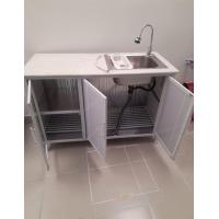 ราคา ตู้ครัวอลูมิเนียม ทรงเตี้ย TOP อ่าง หิน 100 120 150 180 CM (21879790296)