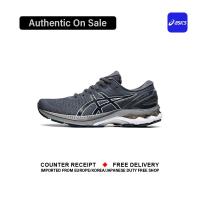 ราคา Official Asics GEL Kayano 27 Dark Gray รองเท้าวิ่ง 1011A767 023 Complete Shoes Box (21946360317)