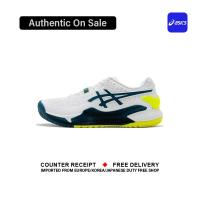 ราคา Official Asics GEL Resolution 9 White Green รองเท้าวิ่ง 1041A330 101 Complete Shoes Box (21941261688)