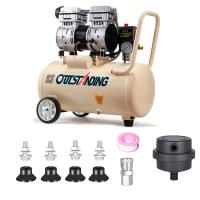 ราคา ถังลม30ลิตรถูกๆ ปั้มลม 2200W ปั๊มลมไฟฟ้า รุ่น PRO ท่อ7ม เงินเฟ้ออัตโนมัติ ปั๊มลมเร็วแรง เงียบ ปั๊มลมออยฟรี Air Compressors Inflators (22312854152)