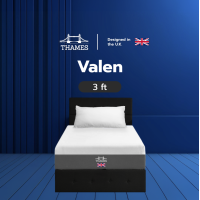 ราคา Thames อัดสุญญากาศ รุ่น Valen หนา 6 นิ้ว ที่นอนยางพาราแท้ 100 หนา นุ่ม นอนสบาย ซัปพอร์ตสรีระ ลดอาการปวดหลัง (22450707868)