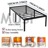 ราคา เตียงเหล็ก โครงเตียงเหล็ก เตียงนอน เตียงคู่ 3 5 4 5 6 ฟุต โครงเตียง (21563522987)