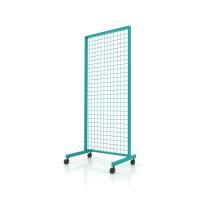 ราคา ชั้นแขวนสินค้า รุ่นมีล้อ ลวด 3 มม ชั้นแขวนฮุก แผงโชว์ ตะแกรงแขวนของขาย สแตนโชว์ ราวห้อยสินค้า (21787994427)