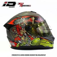 ราคา ลายใหม่ หมวกกันน็อคเต็มใบ INDEX ID รุ่น SPARTAN ผลิตตาม มาตรฐาน ECE และ มอก 369 2557 (22428348572)